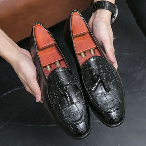 Zapatos de Vestir de Cuero Genuino Italiano para Hombre, Nuevos Modelos 2025, con Comodidad para Caminar - Estilo Oxford para Bodas, Fiestas y Uso Diario Informal - Product Image 5