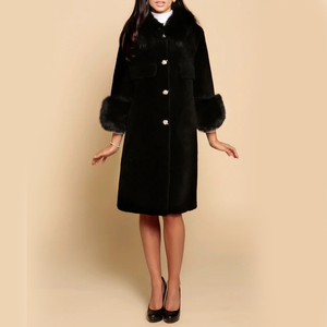 Cappotto lungo cammello <span class=keywords><strong>marrone</strong></span> <span class=keywords><strong>donna</strong></span> OEM/ODM IN lana ALPACA - Product Image 3