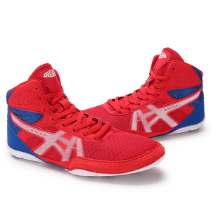 Bottes d'Entraînement de Boxe et <span class=keywords><strong>Cross</strong></span>-<span class=keywords><strong>Training</strong></span> Noires de Haute Qualité, Vente en Gros de Chine, Chaussures de Lutte et de Sport pour Hommes - Product Image 2