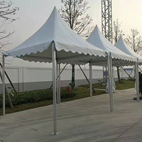 Équipement de location de fête tente pagode pergola cadre en aluminium grande tente de camping tente de bâche de restaurant
