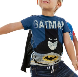 specification boys shortsleeve t-shirt with cape cloak kids