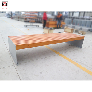 Banco de madera para exteriores, mueble personalizado de fábrica, Banco largo de jardín de hierro fundido - Product Image 4