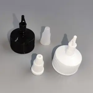 热销24/410 28/410 20/410带肋和光滑塑料锥形盖塑料瓶螺帽密封