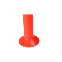 Barrières de circulation flexibles en PU réfléchissantes 78 cm, poteaux de signalisation routière, délimiteurs, avertissements, poteaux de stationnement
