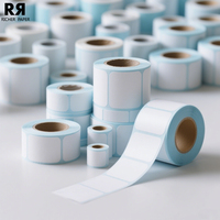 Rouleau d'étiquette thermique directe adhésive forte étiquettes d'emballage de logistique industrielle d'autocollant d'expédition étanche