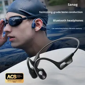 Écouteurs <span class=keywords><strong>OpenRun</strong></span> A50 TWS pour V5.1, étanches IPX-7, charge rapide, LED, sans fil, conduction osseuse, basses améliorées, alliage de titane - Product Image 3