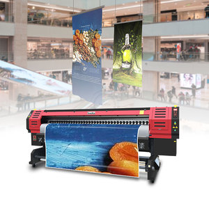 Impresora solvente ecológica de gran formato de 10 pies para pancartas de vinilo, impresión para interiores y exteriores, máquina de lona de visión unidireccional para negocios, 3,2 M - Product Image 3
