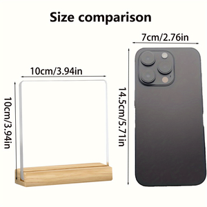 Placa de Acrílico Plana 2D con Grabado Láser Personalizado, Regalo para Madrastra, Madrastro, Recuerdo para Familia Fusionada, Afectuoso Obsequio - Product Image 6