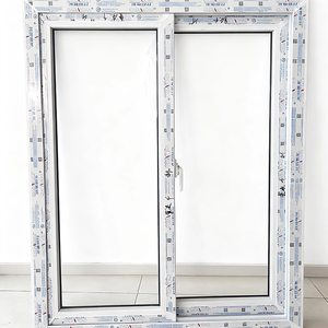Fenêtre coulissante en vinyle à cadre en PVC, à double vitrage, à rupture de pont thermique, résistante aux chocs, à faible valeur U, prix d'usine, <span class=keywords><strong>pour</strong></span> la <span class=keywords><strong>maison</strong></span> - Product Image 5