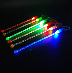 Hot-bán nhấp nháy Cocktail khuấy nhựa uống khuấy đám cưới nhấp nháy muddler thanh công cụ tùy chỉnh uống khuấy với LED - Product Image 6
