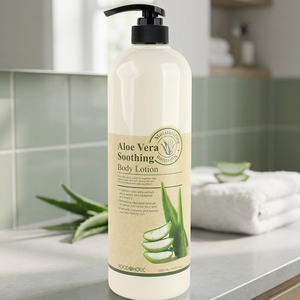 [Migliore] Foodaholic natura Aloe Vera lenitivo per il corpo (1000ml) cura della pelle intensiva di bellezza coreana per la cura della pelle della pelle coreana lozione per il corpo - Product Image 3