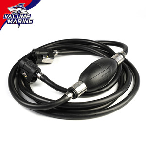 Ensemble de conduite d'huile pour moteur hors-bord Yalume Marine, tuyau en caoutchouc de 6 mm avec pompe manuelle pour moteurs Yamaha 2-4 temps - Product Image 2
