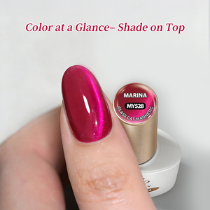 BORN PRETTY Vernis à ongles gel effet œil de chat ultra-brillant, faible odeur, double poudre magnétique œil de chat, gel cristal ultra-brillant effet œil de chat - Product Image 4