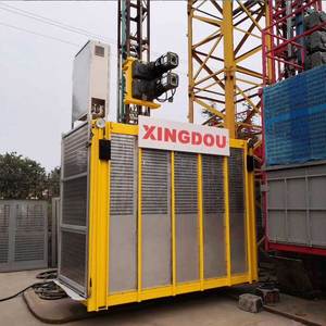 Xingdou 2 <span class=keywords><strong>Ton</strong></span> kabel listrik peralatan pengangkat konstruksi baru penumpang <span class=keywords><strong>Hoist</strong></span> suku cadang Gratis paduan aluminium untuk saya ritel - Product Image 2