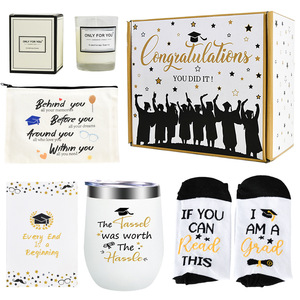 Coffrets Cadeaux de Remise de Diplôme 2026 – Boîte Cadeau pour Étudiants et Lycéens avec Gobelet, Bracelet et Chaussettes pour la Promotion des Filles et des Garçons - Product Image 6