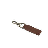 Porte-clés en cuir PU gaufré avec logo, style vintage, cadeaux d'affaires transfrontaliers, modèle pendentif de voiture, rectangulaire, 2 porte-clés