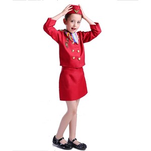 <span class=keywords><strong>Disfraz</strong></span> de <span class=keywords><strong>Azafata</strong></span> para Fiesta de Disfraces de Halloween, Conjunto de Ropa de Mascarada para <span class=keywords><strong>Niña</strong></span>, <span class=keywords><strong>Disfraz</strong></span> de <span class=keywords><strong>Azafata</strong></span> CARR-004 - Product Image 2