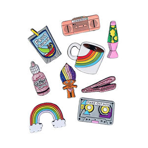 Proveedor Mayorista de Insignias de Solapa Personalizadas Ecológicas de Aleación de Metal Plateado con Esmalte, Insignias en Capas con Fijación de Tornillo - Product Image 3