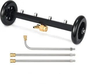 이중 기능 하부 클리너 세척 16 인치 물 빗자루 압력 세척기 세차 중 - Product Image 1