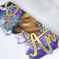 Stiker Sablon Custom Motif Titik-titik Dalmatian Tanpa Minimum Order, Siap Cetak DTF, Desain Transfer Panas untuk Kaos