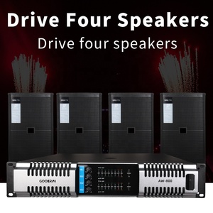 Máy khuếch đại âm thanh hệ thống <span class=keywords><strong>PA</strong></span> MIA-AW800 4 kênh 800W 8-ohm 1600W 4-ohm 2400W 2-ohm dành cho biểu diễn sân khấu - Product Image 4