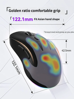 Produsen OEM ODM Logo Kustom Hadiah Bisnis Grosir Massal Mouse Optik Nirkabel bluetooth 2.4G 1600 DPI Isi Ulang