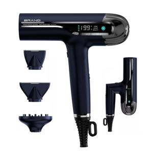 Secador de Pelo Multifunción Inalámbrico con Motor DLDC de Flujo de Aire Iónico de Alta Velocidad de 110000 RPM, Plegable, con Aniones Inteligentes para el Cuidado del Cabello - Product Image 5
