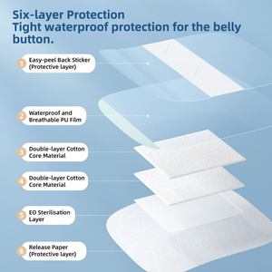 Autocollant <span class=keywords><strong>ombilical</strong></span> imperméable de classe I pour bébé, pour la natation, le bain, la beauté et les soins personnels - Pansement <span class=keywords><strong>ombilical</strong></span> - Product Image 3