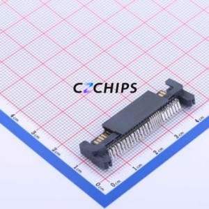 LU11683-B007-9H Board-to-Board & Backplane Connector SMD,P=1.27mm,Horizontal Mount Connector 68P 1.27mm Horizontal Mount 2 - Product Image 1