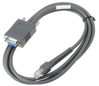 Kabel Serial Pemindai Barcode 9-pin ke RJ45 Kompatibel dengan LS2208 DS6878 9808 6707 2M Pengisian Cepat dan Transfer Data