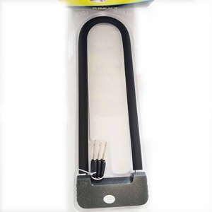 Elektrikli Araçlar için Motosiklet <span class=keywords><strong>Alarm</strong></span>ı Asma Kilidi U-Kilit ve Anahtarlı Büyük Cam Kapılar Akıllı <span class=keywords><strong>Alarm</strong></span> 37x11.5x3.5cm - Product Image 1