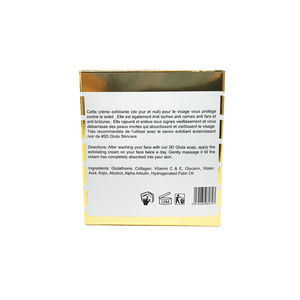 5D.Gluta. Organik eksfoliyasyon kremi Premium glutatyon tozu beyazlatma ağartma yüz kremi - Product Image 5