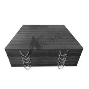 Pe Xe Tải/RV <span class=keywords><strong>Crane</strong></span> <span class=keywords><strong>OUTRIGGER</strong></span> ổn định miếng 18X18 Inch 50Mm Độ Dày Tùy Chỉnh Logo & Độ Dày - Product Image 4