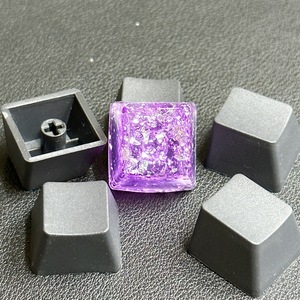 Mới lạ Epoxy Resin Key mũ cá nhân đồ chơi cổ điển cho người lớn DIY đèn nền bàn phím trang trí căng thẳng cứu trợ Keycaps - Product Image 3