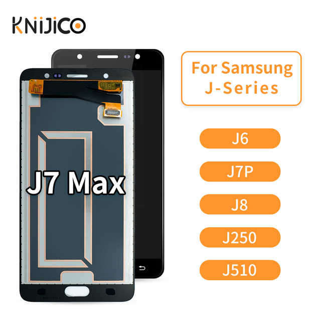 NEW Original Lcds for Samsung Galaxy J7 Max Display G615 G615f J7 Max Lcd Touch Screen Digitizer Display Replacement Phone Oled