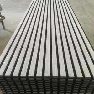 Sat Slatted Gỗ Akupanel Acoustic Slatwall Bảng Điều Chỉnh Hiển Thị Lưới Thanh Cho Nội Thất Tấm Tường - Product Image 1