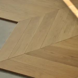 factory prices oak engineered solid timber flooring chevron wood parquet