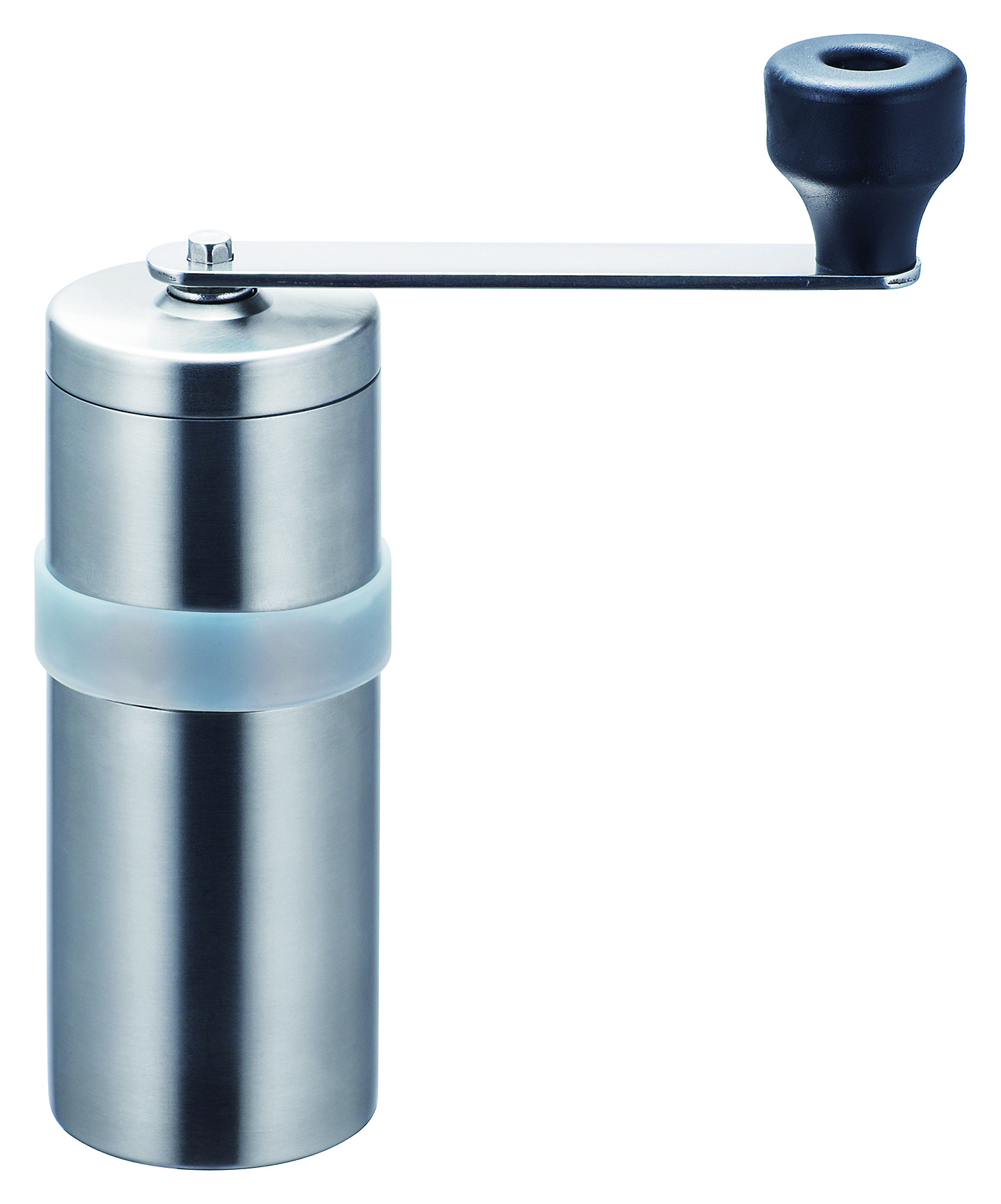 MILLU Céramique Acier inoxydable Moulin à café Satin