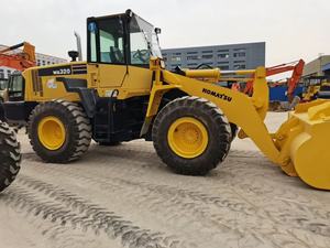 High Performance Used KOMATSU WA320 Wheel <b>Loader</b> 2020 Model Cummins Engine 114KW Power Strong Power Smooth Hydraulic System - Product Image 3
