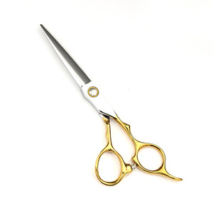 Hairdressing Scissors 6 Inch 9CR Semi Metal Flat Shears Thinning Shears Professional Hair Trimming Styling Set - Product Image 5