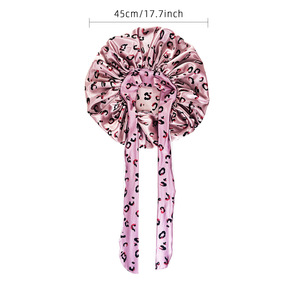 Hijab rond imprimé pour femmes réception de beauté pour <span class=keywords><strong>bonnet</strong></span> de nuit sangle décontractée pour <span class=keywords><strong>Amazon</strong></span> populaire transfrontalier Durag <span class=keywords><strong>Bonnet</strong></span> - Product Image 2