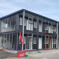 Casa contenedor listo Casas contenedor pequeñas con estructura de acero Villa prefabricada Casa contenedor de lujo lujosa