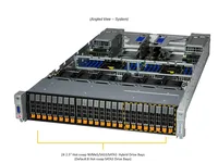 Serveur Supermicro SYS-241E-TNRTTP Fabrication professionnelle MP Superserver Équipement de serveur Serveur de données