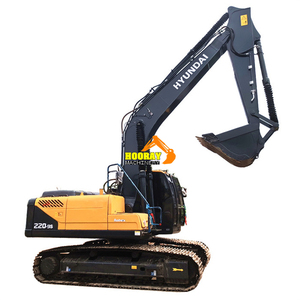 รถขุดไฮดรอลิกมือสอง Hyundai R220LC-9S ขนาด 22 ตัน รถตักดินเกาหลีสำหรับงานหนัก งานขุดดิน งานเหมือง - Product Image 1