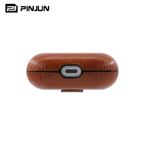 Funda de piel sintética para <span class=keywords><strong>airpods</strong></span> pro 3 gen, funda protectora para auriculares <span class=keywords><strong>iphone</strong></span> xs xr xs max <span class=keywords><strong>11</strong></span> 12 13 14 pro max - Product Image 4