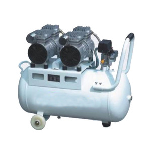 Energy Saving Space Saving Pneumatic Tools Single Stage Corded Vertical Air Compressor AC Power <b>Pump</b> Oil-Free Portable - Product Image 1
