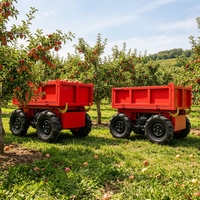 Camion benne hydraulique électrique télécommandé pour la construction en acier, nouveau modèle Kylin K600, véhicule de transport de haute qualité pour