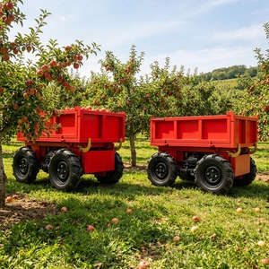 Camion benne hydraulique télécommandé, véhicule de transport, utilisé pour les entrepôts, les communautés et le transport sur le terrain. - Product Image 2