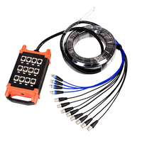 Câble serpent audio professionnel OEM pour microphone pour scène audio pour 12/16/24 canaux 3 broches mâle à femelle Xlr Y Splitter