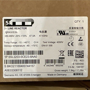 Reactor 1 buah reaktor Sinamics baru stok siap asli Pac otomatisasi industri khusus Plc pemrograman - Product Image 1